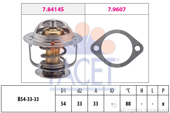 Thermostat d'eau