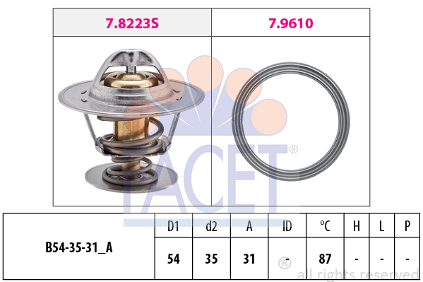 Thermostat d'eau