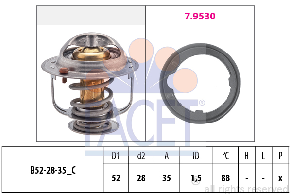 Thermostat d'eau