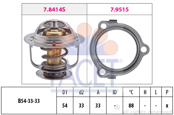 Thermostat d'eau