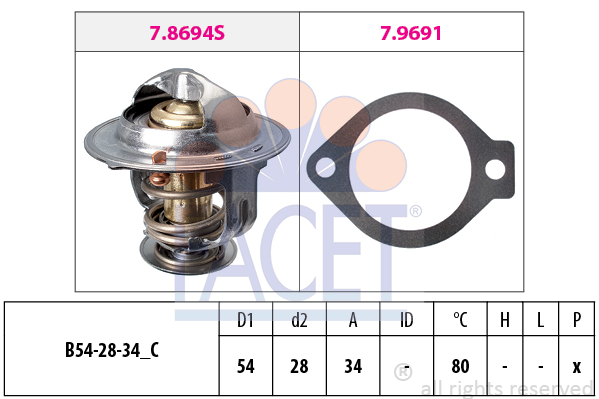 Thermostat d'eau