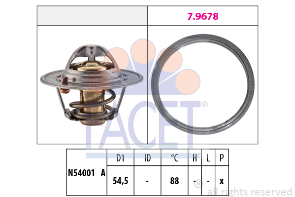 Thermostat d'eau