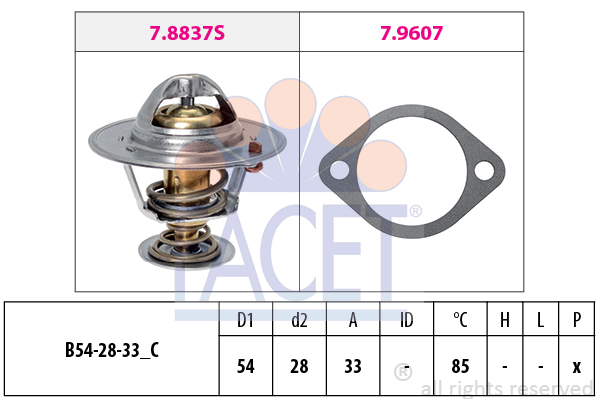 Thermostat d'eau