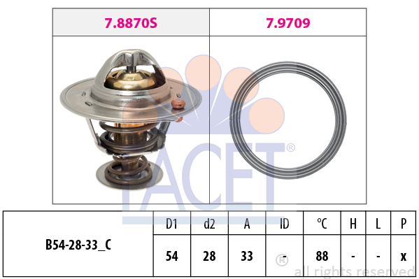 Thermostat d'eau