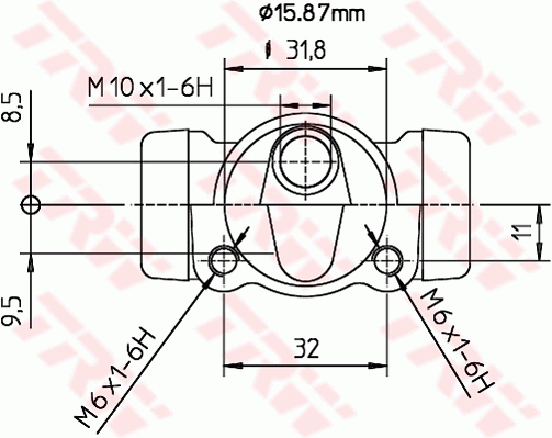 Cylindre de roue