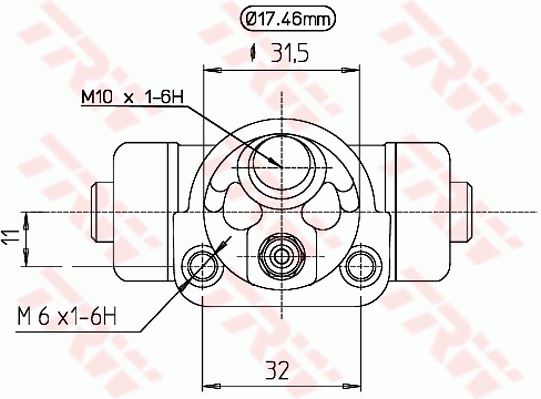 Cylindre de roue