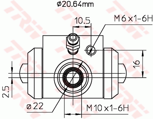 Cylindre de roue