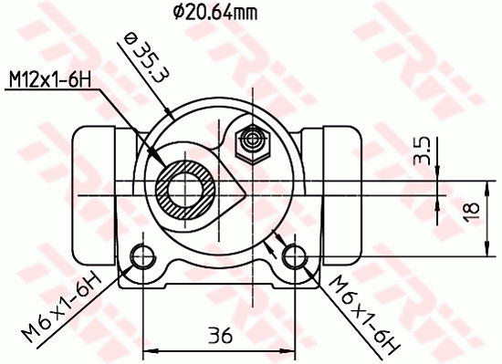 Cylindre de roue