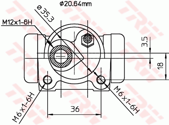 Cylindre de roue