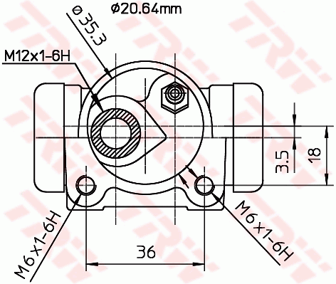 Cylindre de roue