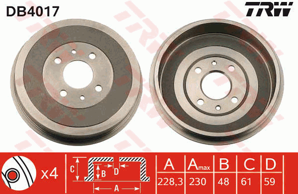 Tambour de frein