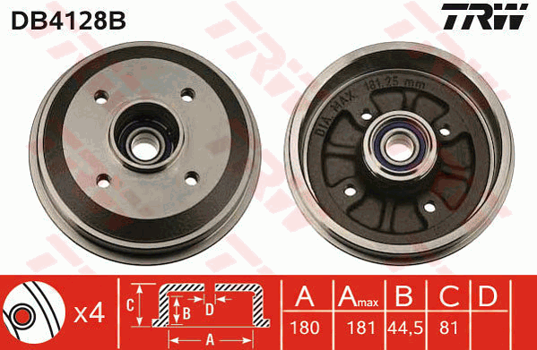 Tambour de frein