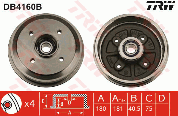 Tambour de frein