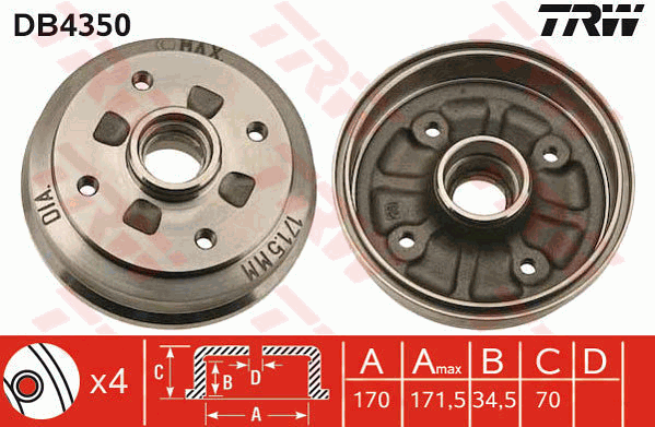 Tambour de frein