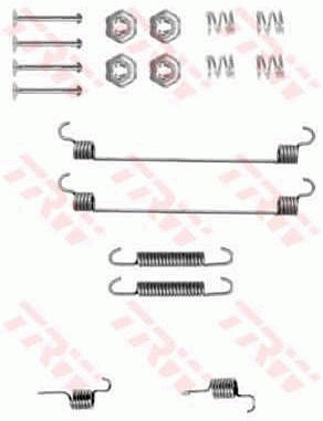 Kit d'accessoires, mâchoire de frein