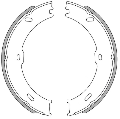 Jeu de mâchoires de frein