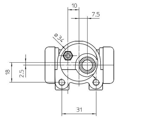 Cylindre de roue