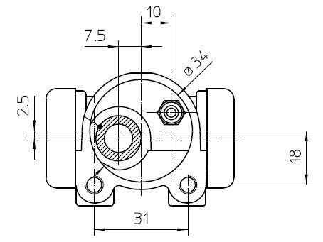 Cylindre de roue