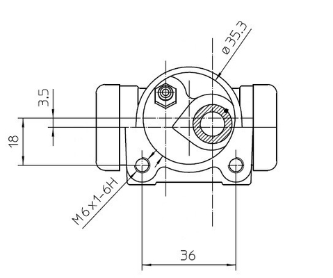 Cylindre de roue