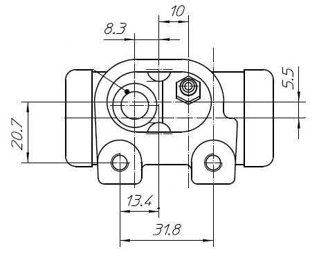 Cylindre de roue