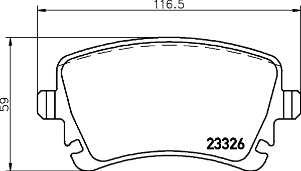 Kit de plaquettes de frein, frein à disque