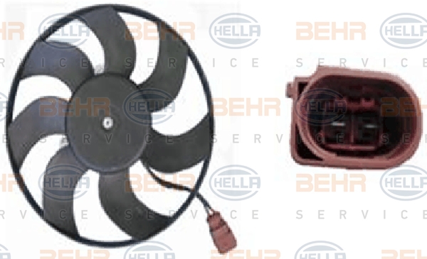 Ventilateur, refroidissement du moteur