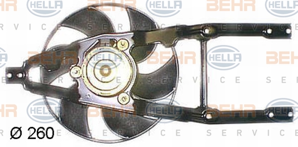 Ventilateur, refroidissement du moteur