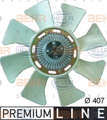 Ventilateur, refroidissement du moteur