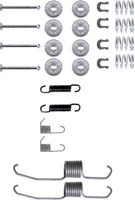 Kit d'accessoires, mâchoire de frein