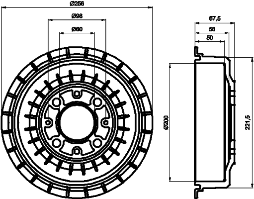 Tambour de frein