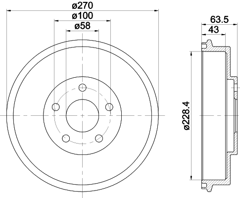 Tambour de frein