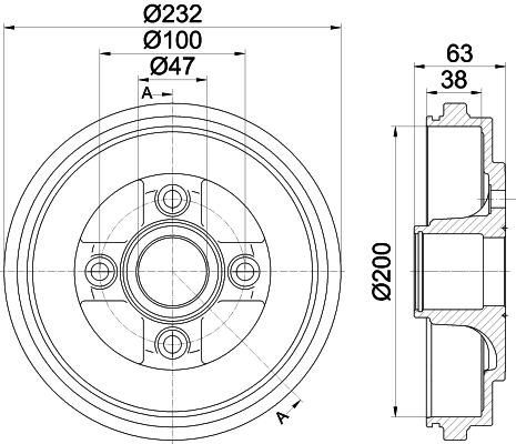 Tambour de frein