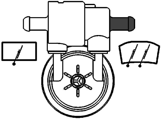 Pompe d'eau de nettoyage, nettoyage des vitres