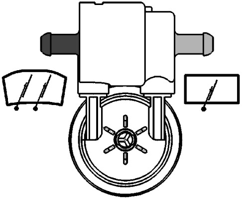 Pompe d'eau de nettoyage, nettoyage des vitres