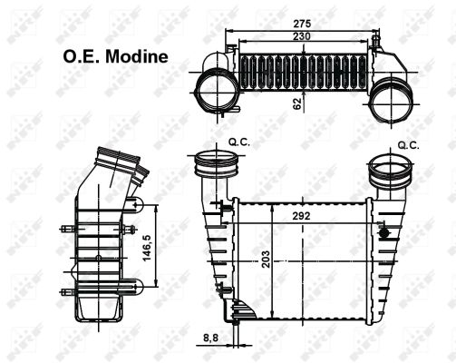 Intercooler, échangeur