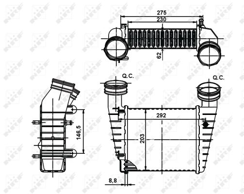 Intercooler, échangeur