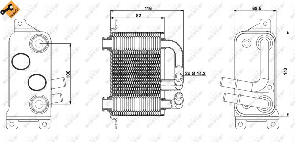 Radiateur d'huile