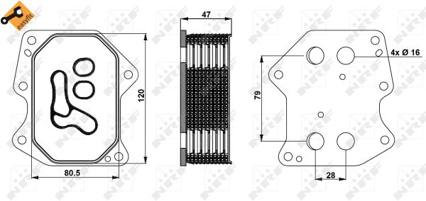 Radiateur d'huile