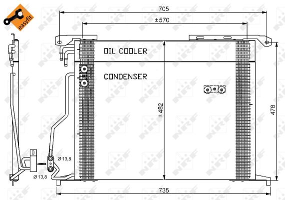 Condenseur, climatisation