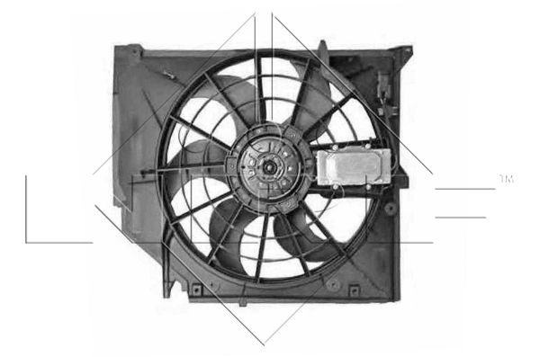 Ventilateur, refroidissement du moteur