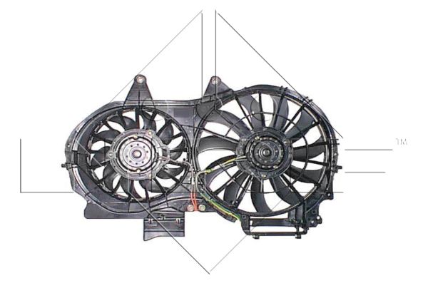 Ventilateur, refroidissement du moteur