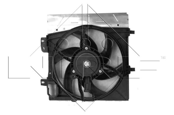 Ventilateur, refroidissement du moteur