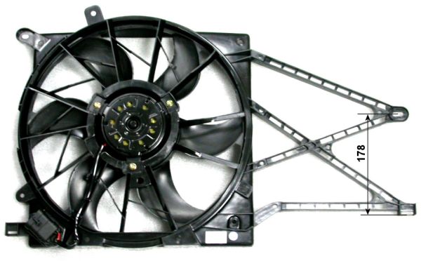 Ventilateur, refroidissement du moteur