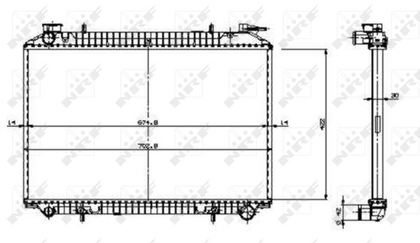 Radiateur, refroidissement du moteur