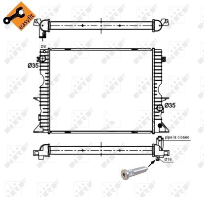 Radiateur, refroidissement du moteur