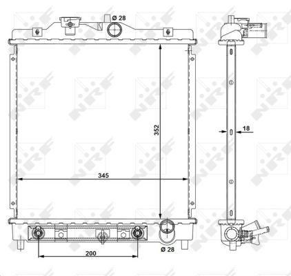 Radiateur, refroidissement du moteur