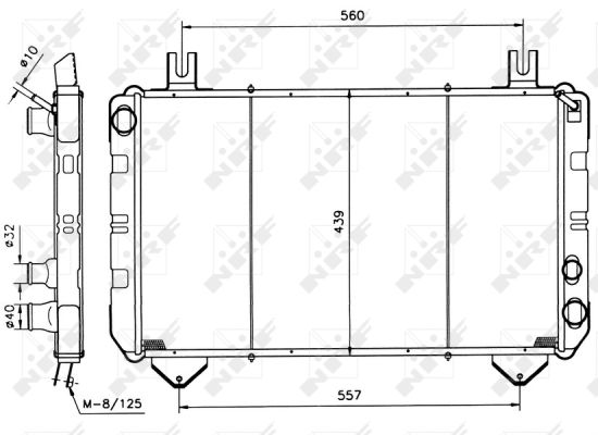 Radiateur, refroidissement du moteur