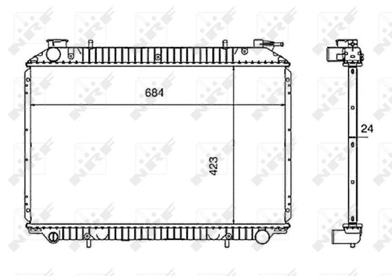 Radiateur, refroidissement du moteur