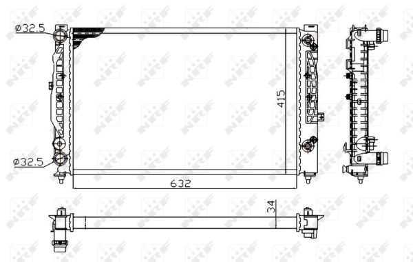 Radiateur, refroidissement du moteur