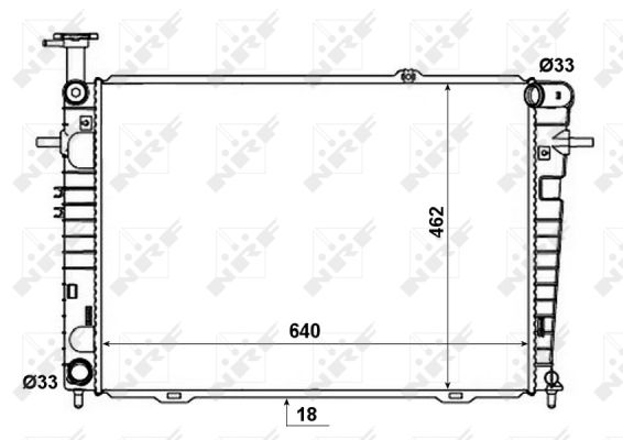 Radiateur, refroidissement du moteur